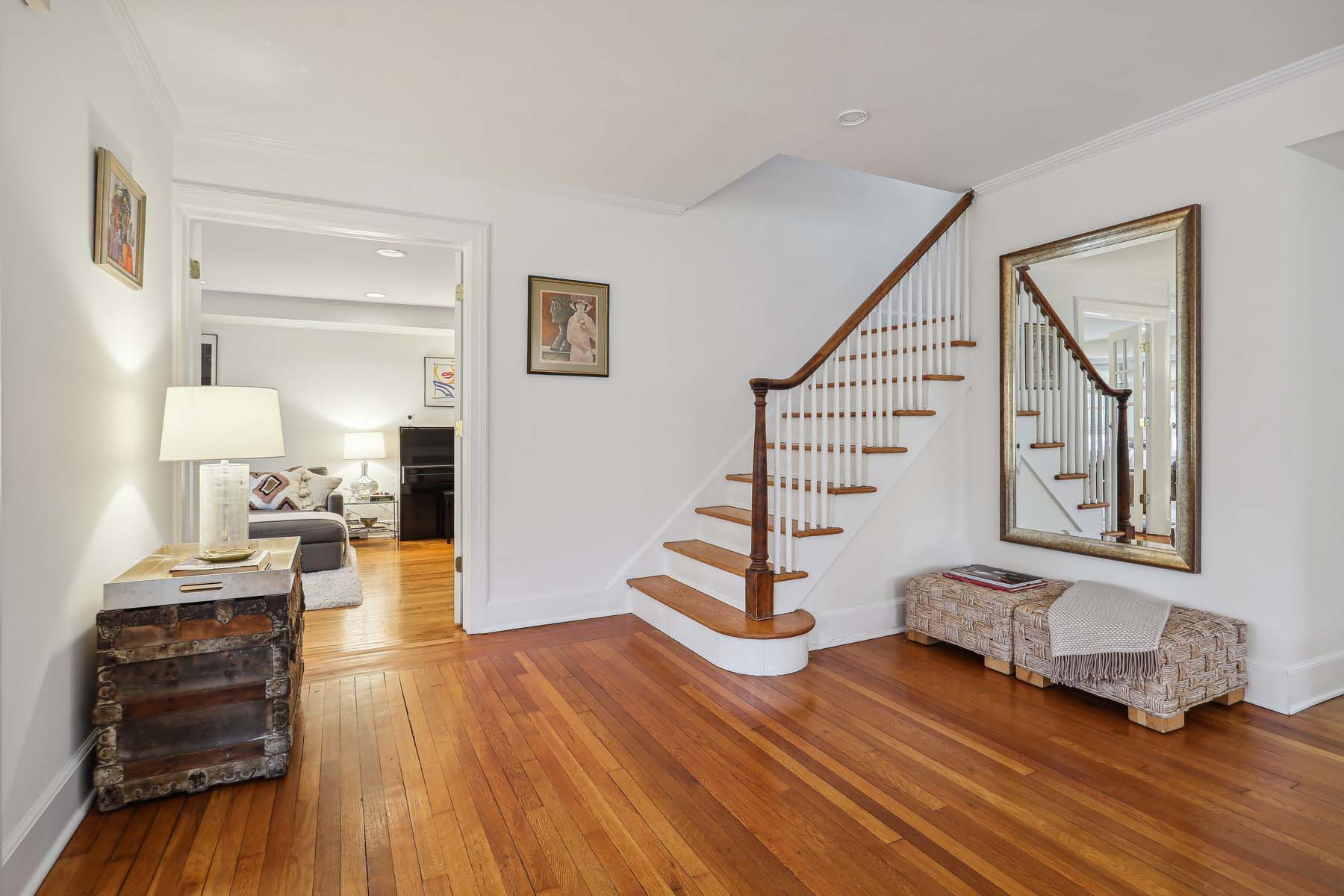 75 Whitney Road, Short Hills Staircase