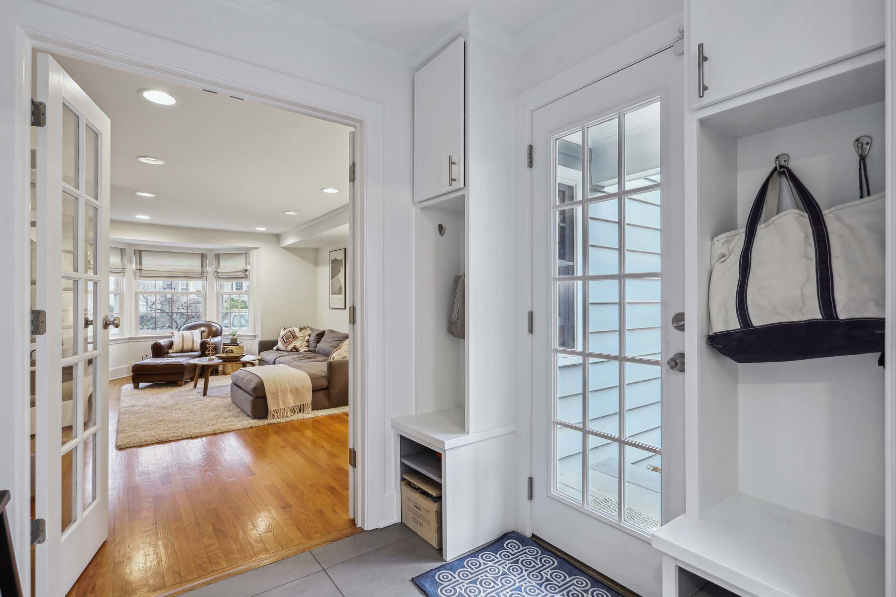 75 Whitney Road, Short Hills Mudroom to Family Room