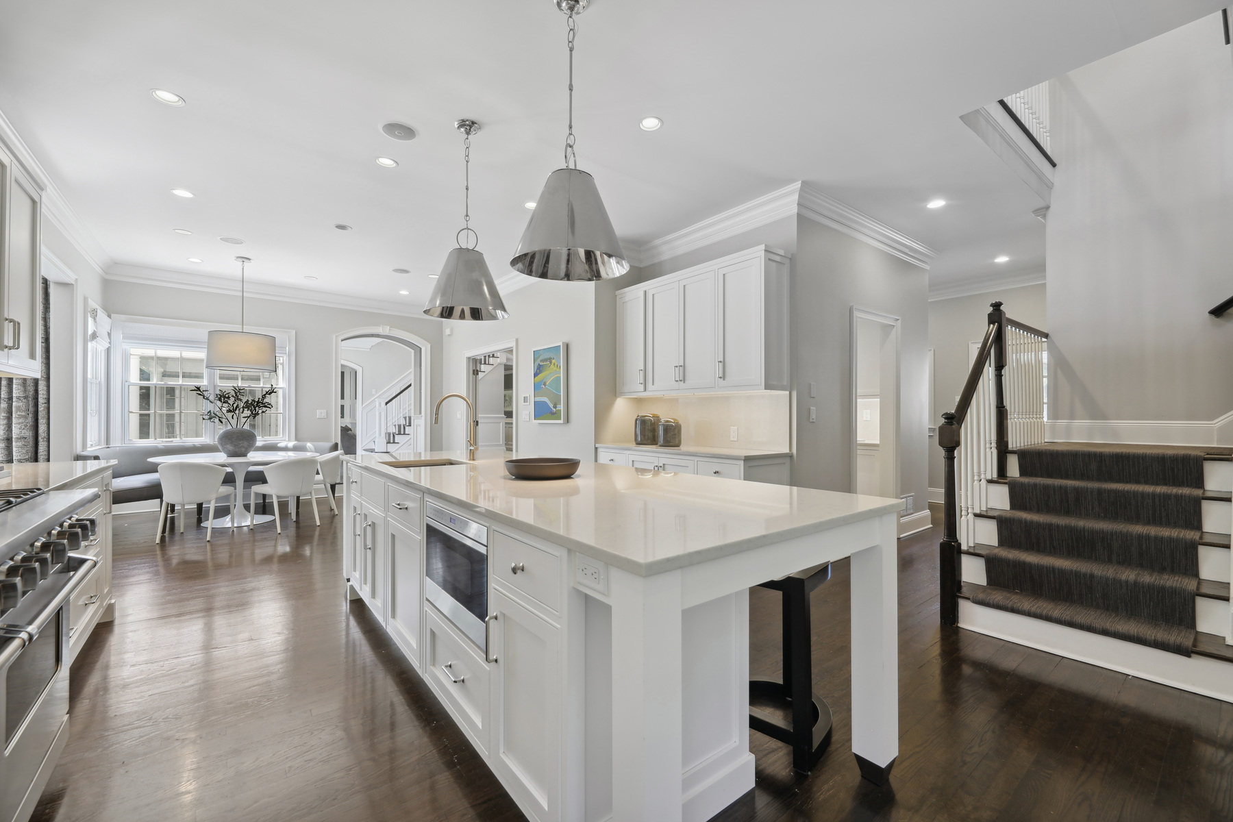 200 Highland Ave, Short Hills NJ - Kitchen from sink