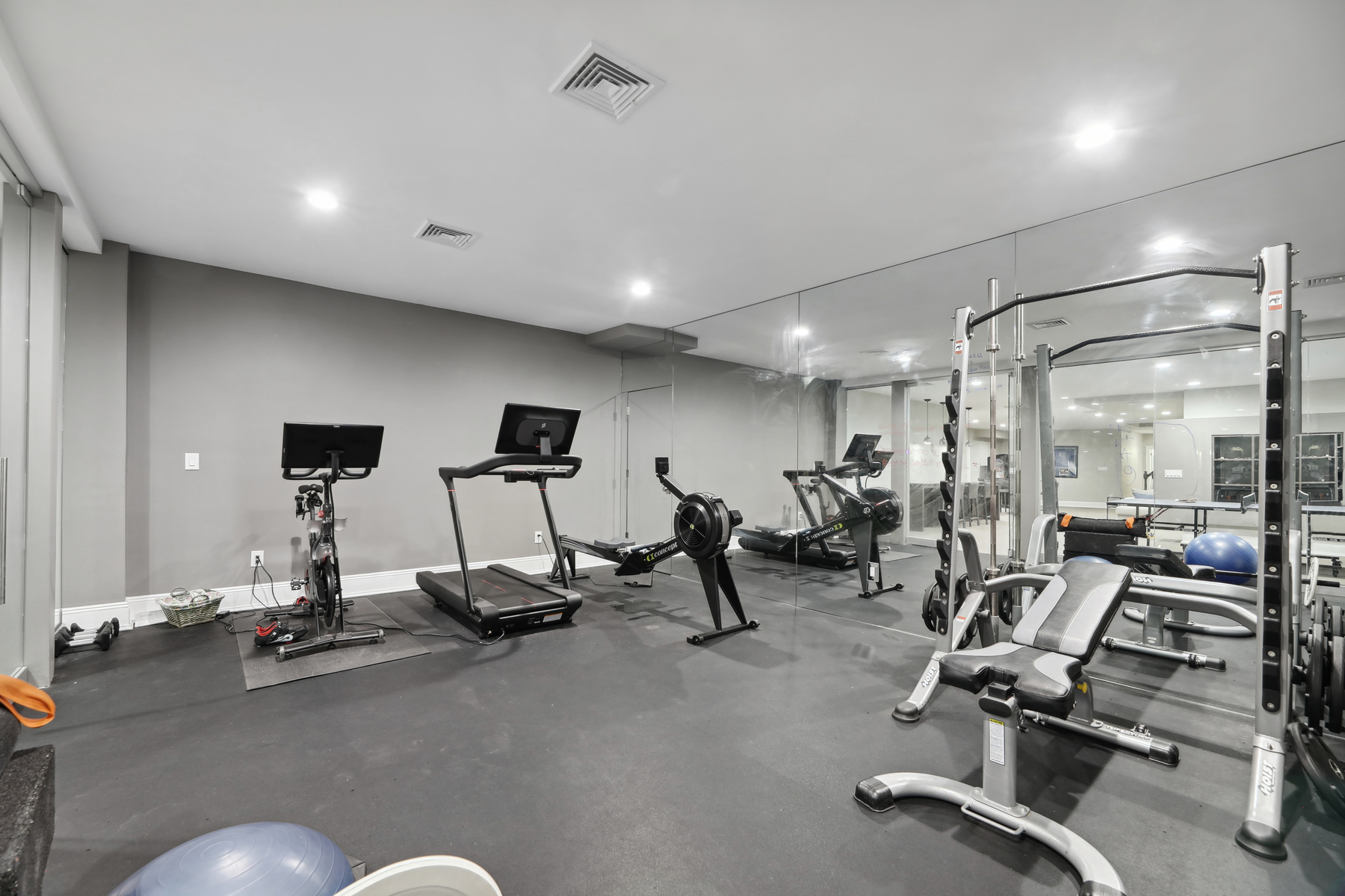 200 Highland Ave, Short Hills NJ - Lower Level Exercise Room