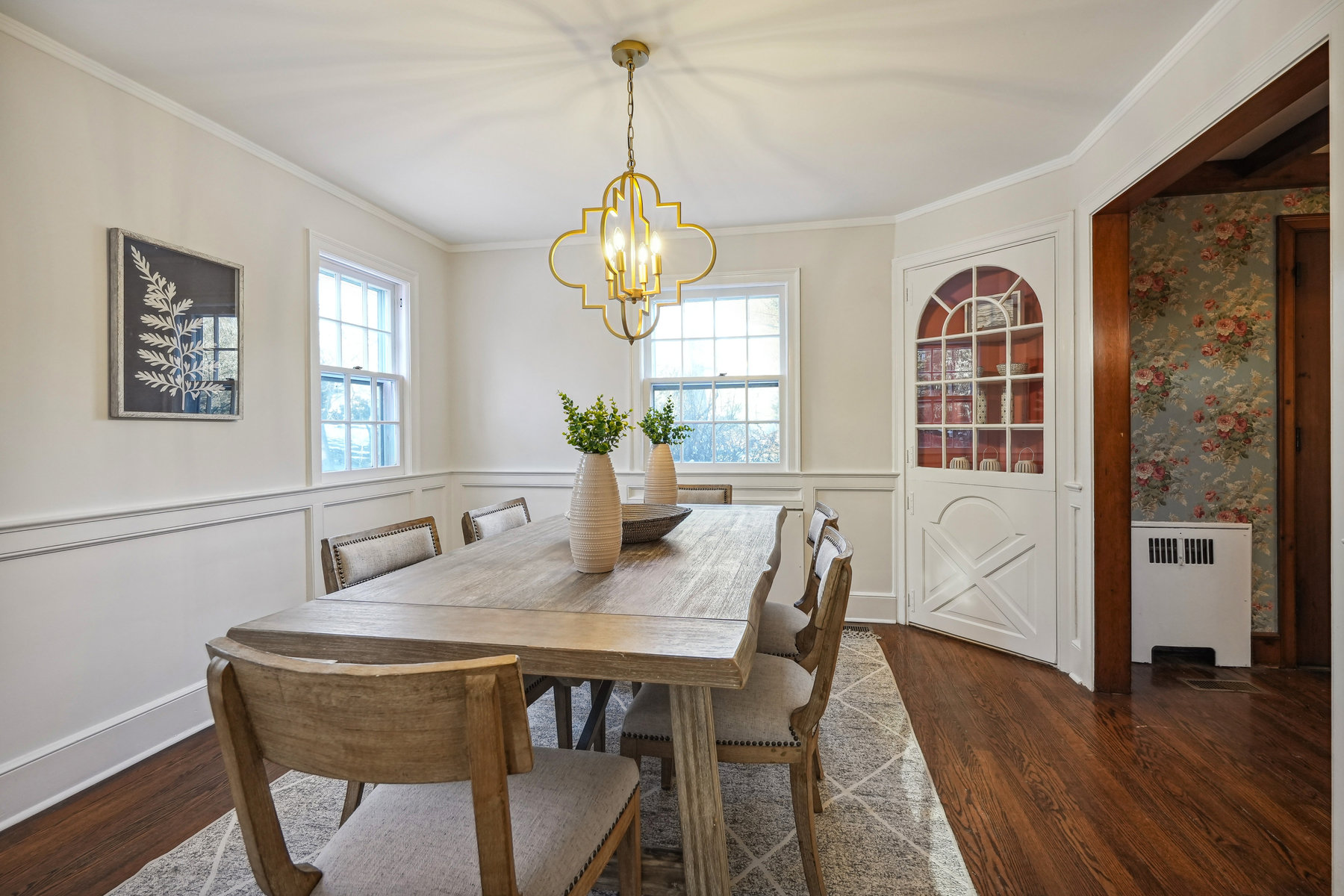 9 Park Circle, Short Hills Dining Room from Kitchen