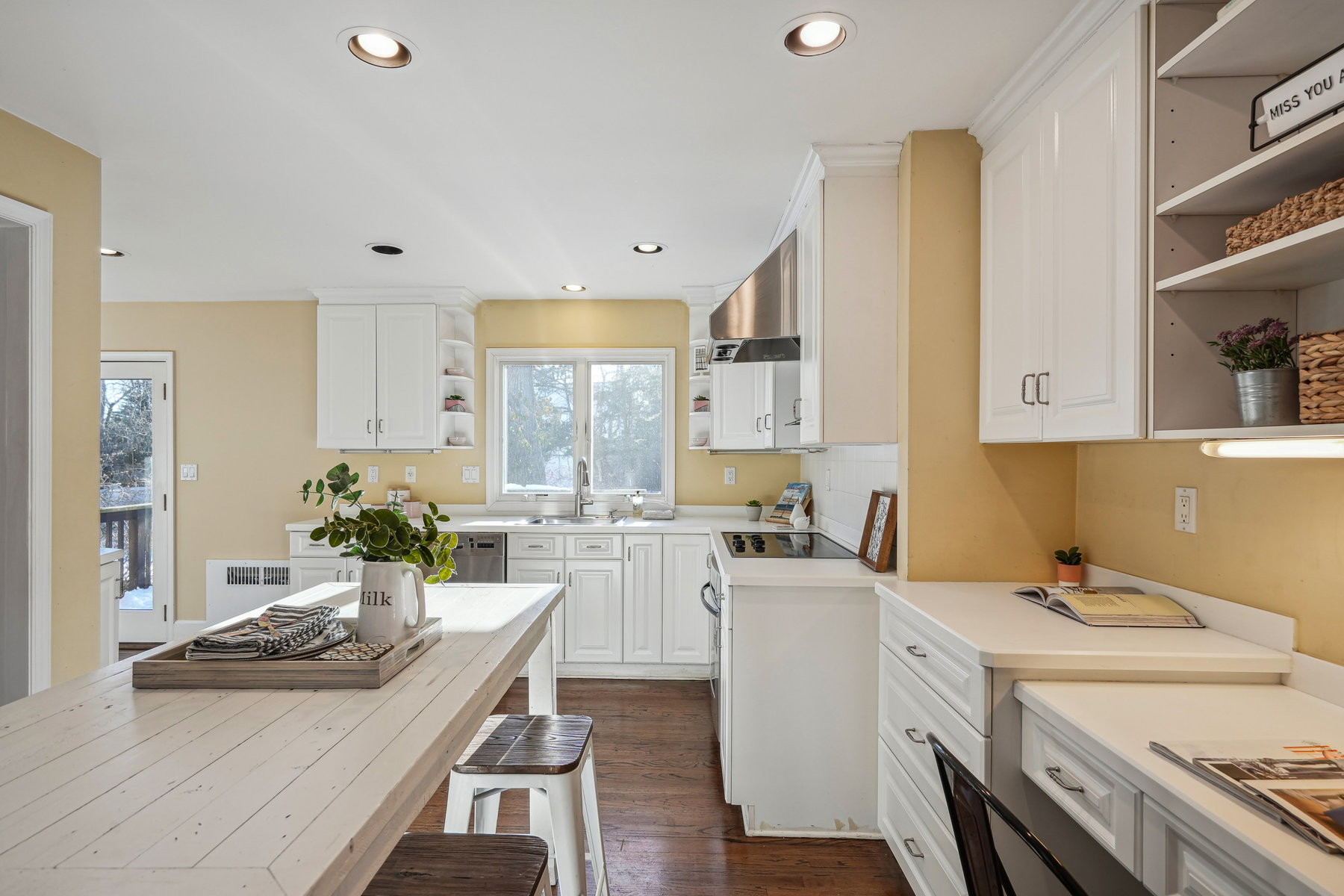 9 Park Circle, Short Hills Kitchen from Dining Room