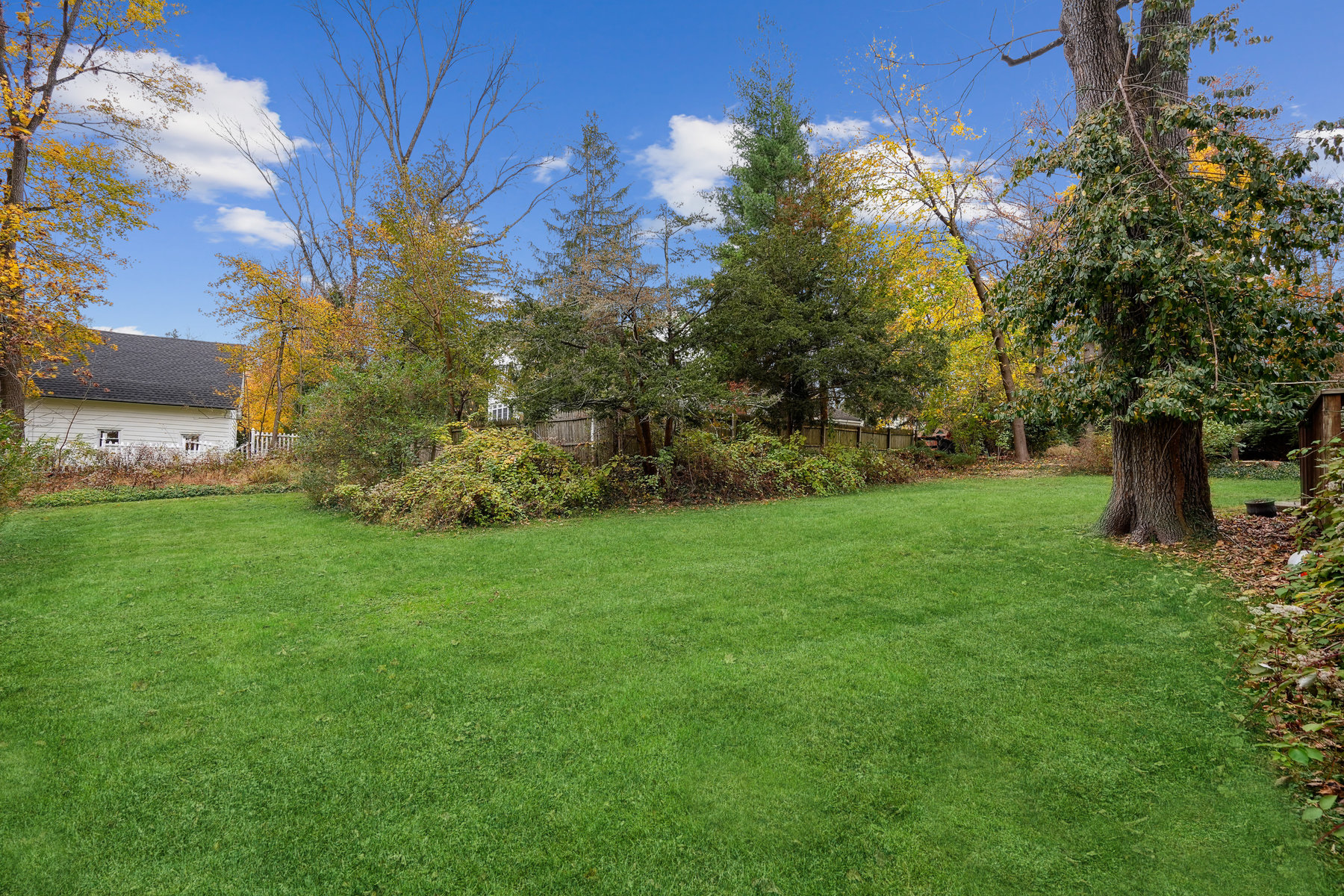 9 Park Circle, Short Hills Backyard from Deck