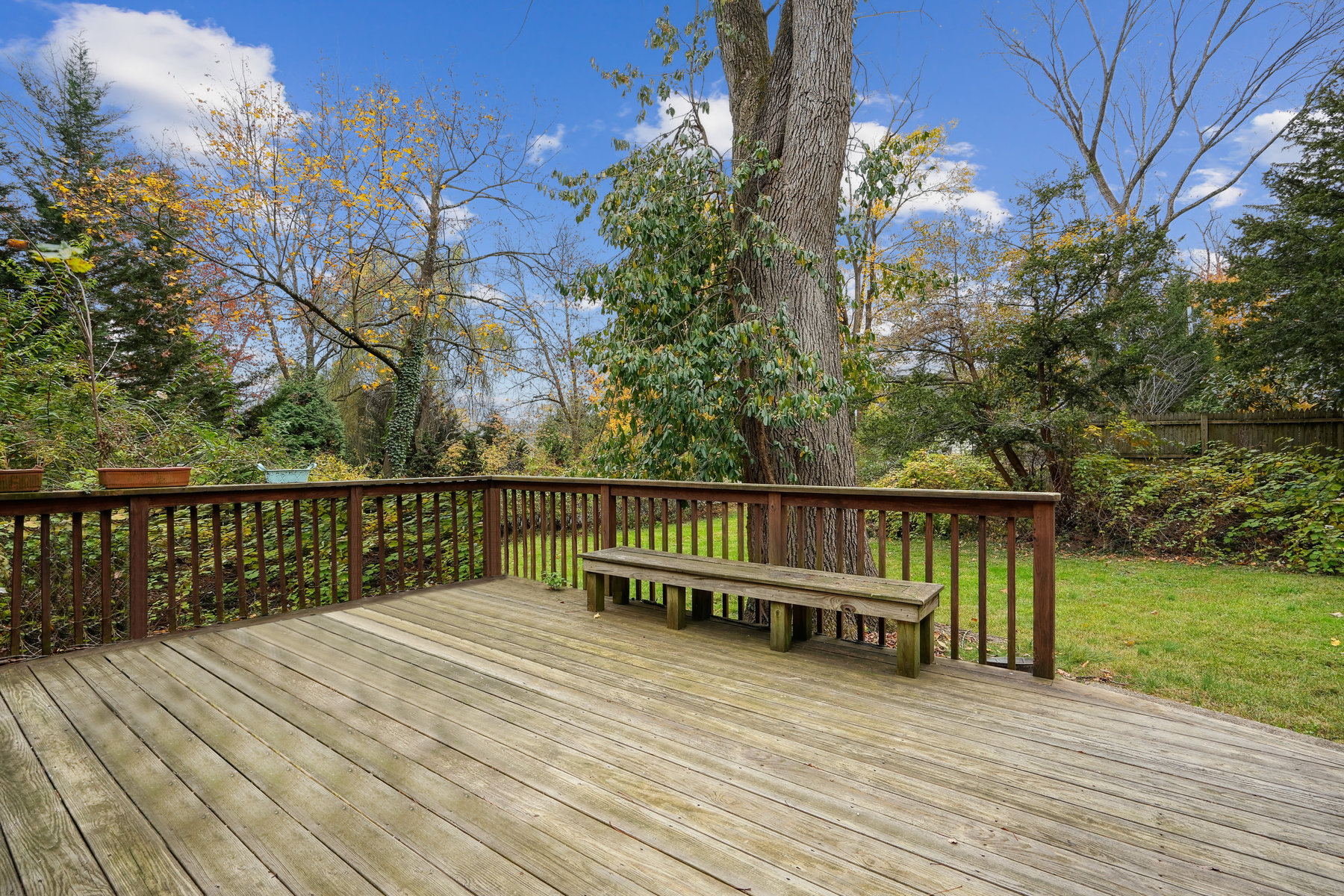 9 Park Circle, Short Hills Back Deck