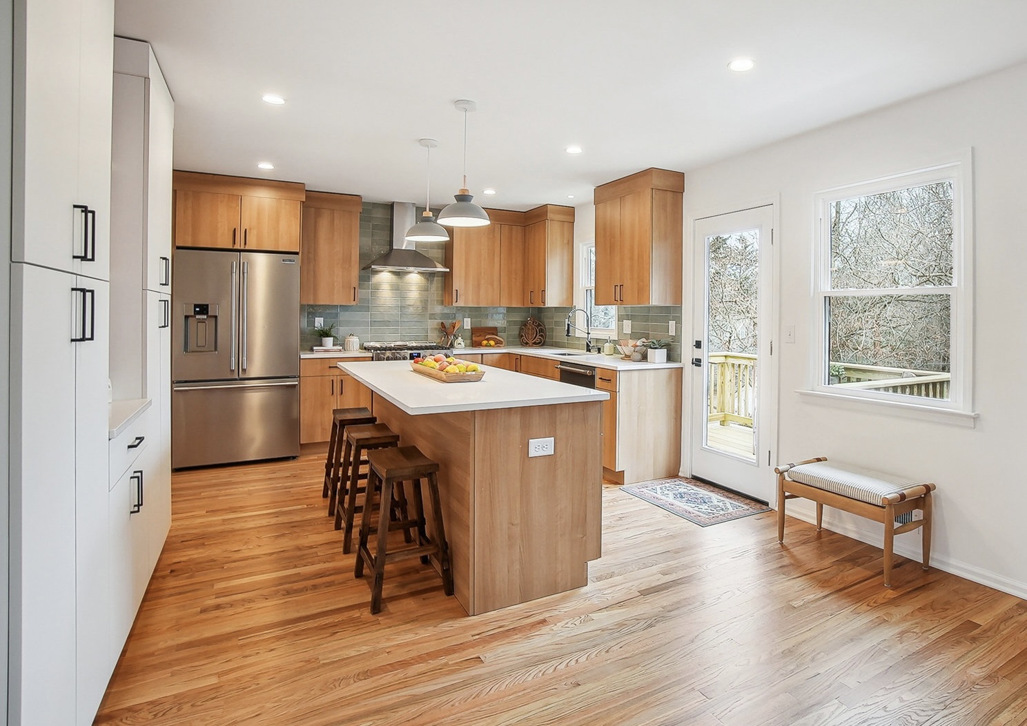 75 Ralston, So Orange - Kitchen to Deck Door