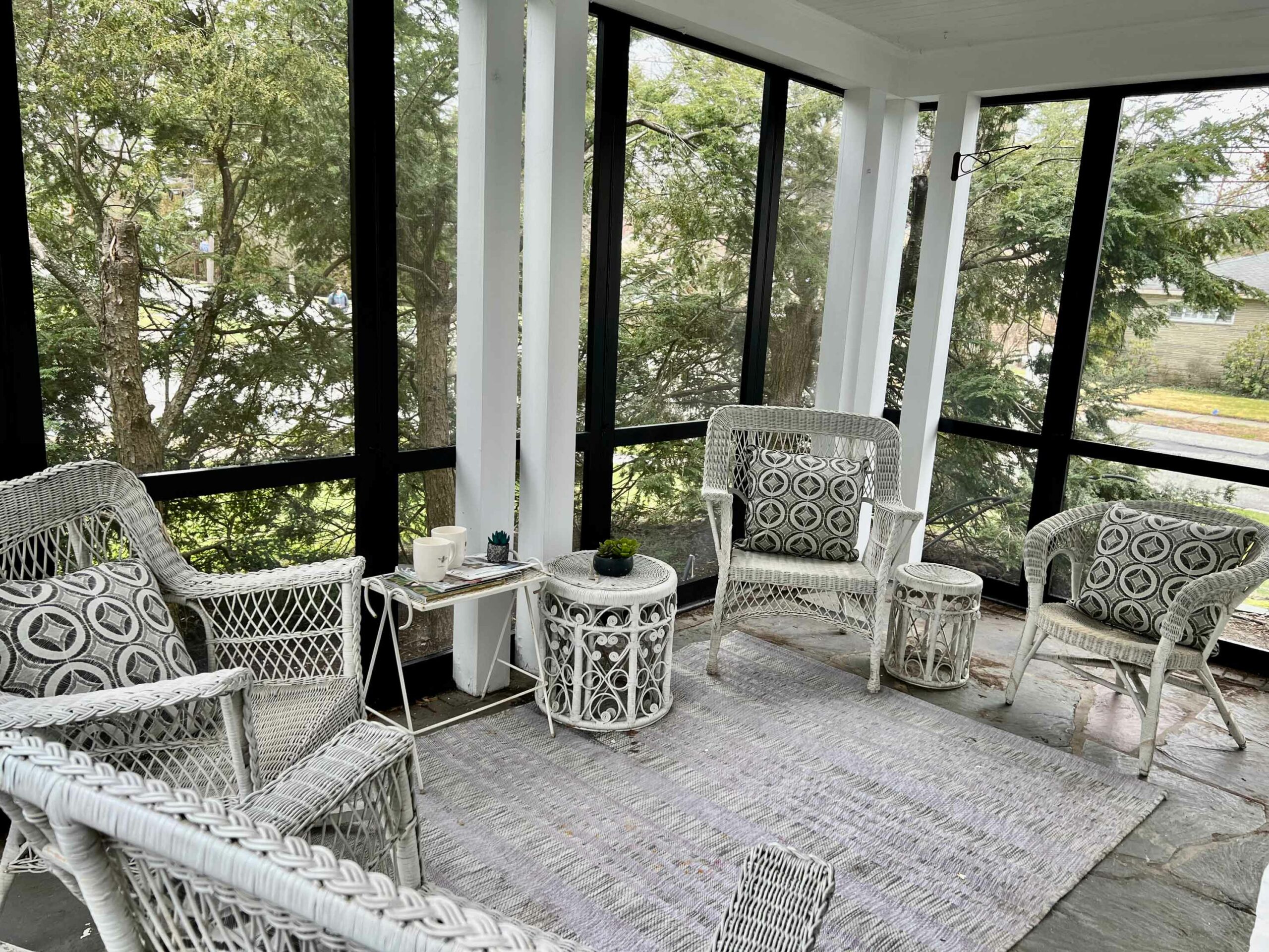 29 Baltusrol Way, Short Hills screened-in porch