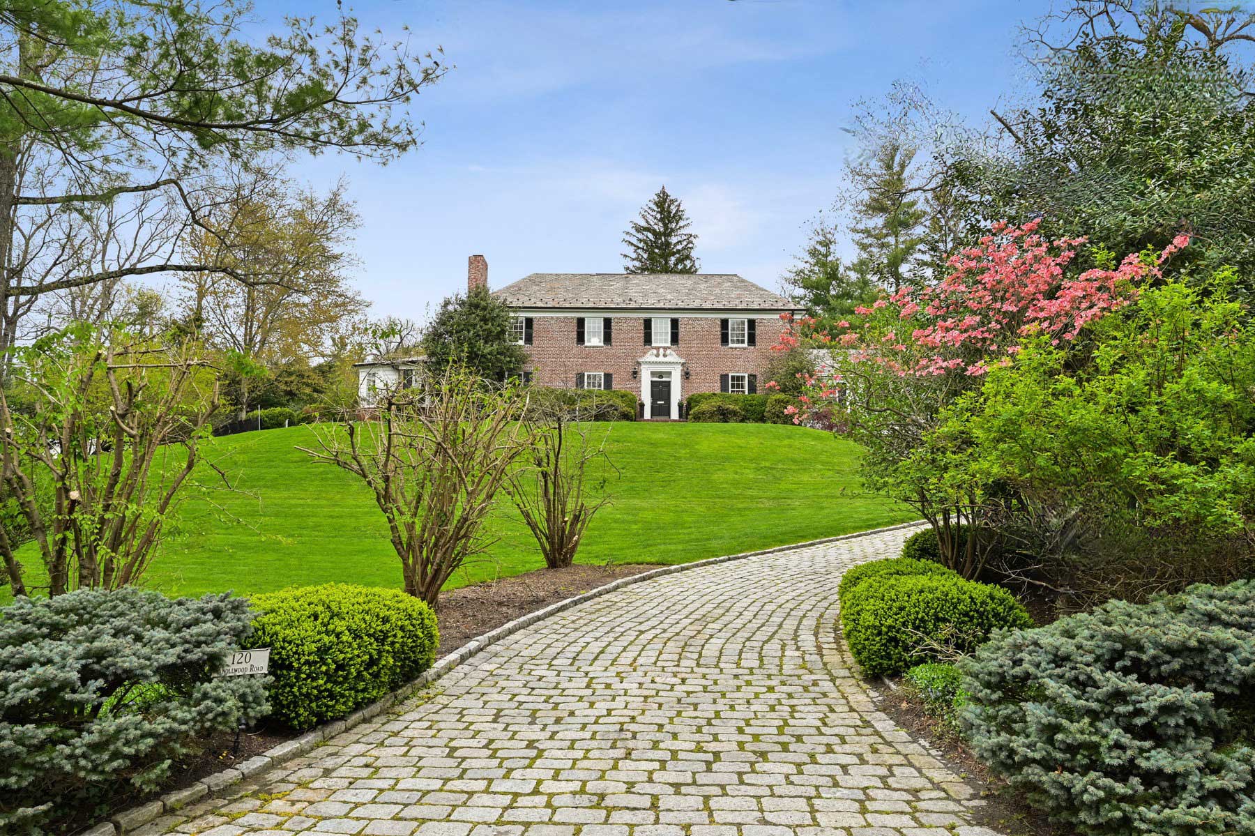 120 Knollwood Road, Short Hills Front Driveway