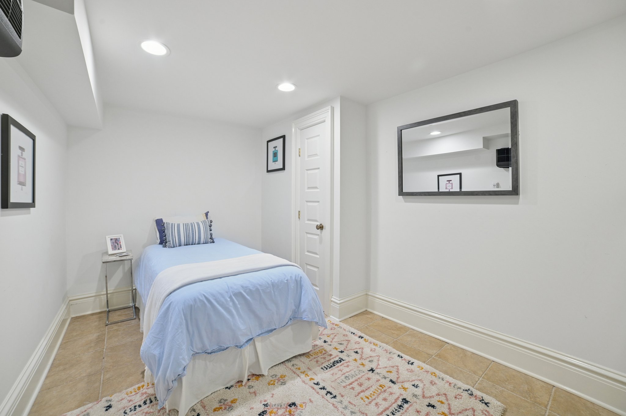 138 Mountain Ave, Summit - Lower Level Bedroom
