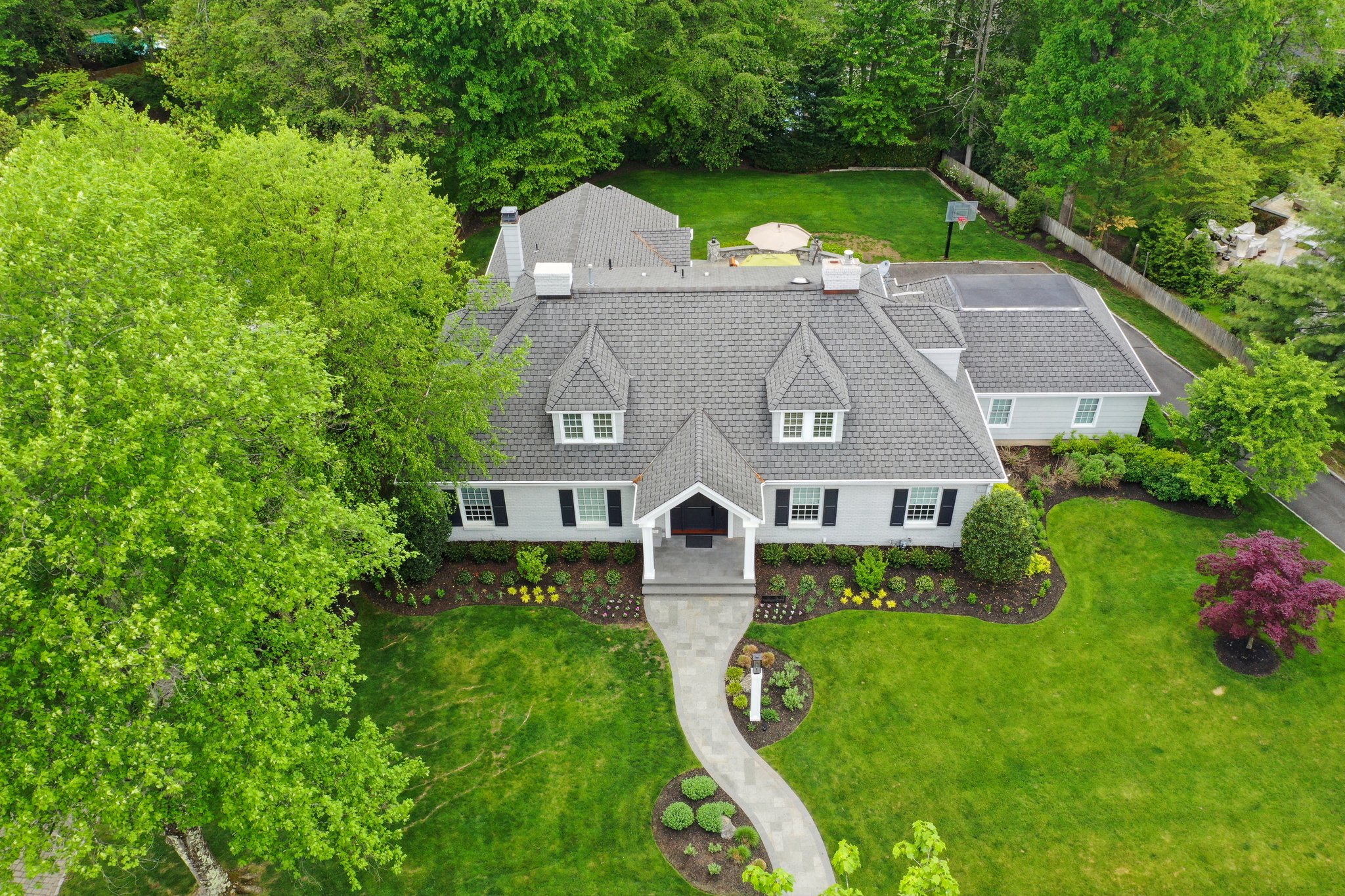 11 Oswego Lane, Short Hills - Aerial